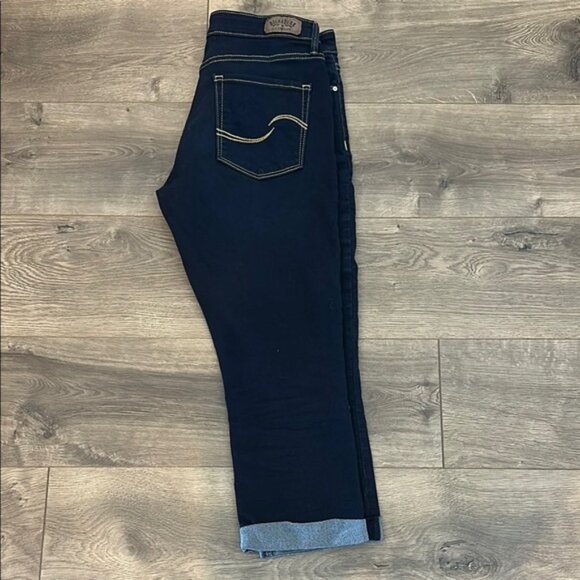 Signature by Levi Strauss Pants - Levi's Dark Blue Modern Capri size 10